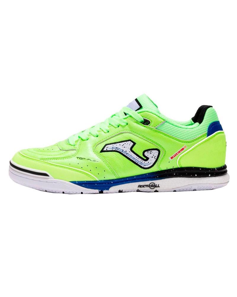 JOMA TOP FLEX REBOUND 2511 ZAPATILLAS FÚTBOL SALA VERDE FLÚOR VERDE
