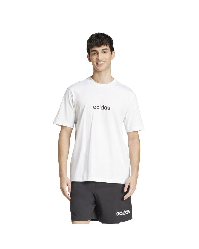 CAMISETA ADIDAS M LIN SJ T LINEAR SINGLE JE9000 HOMBRE BLANCO