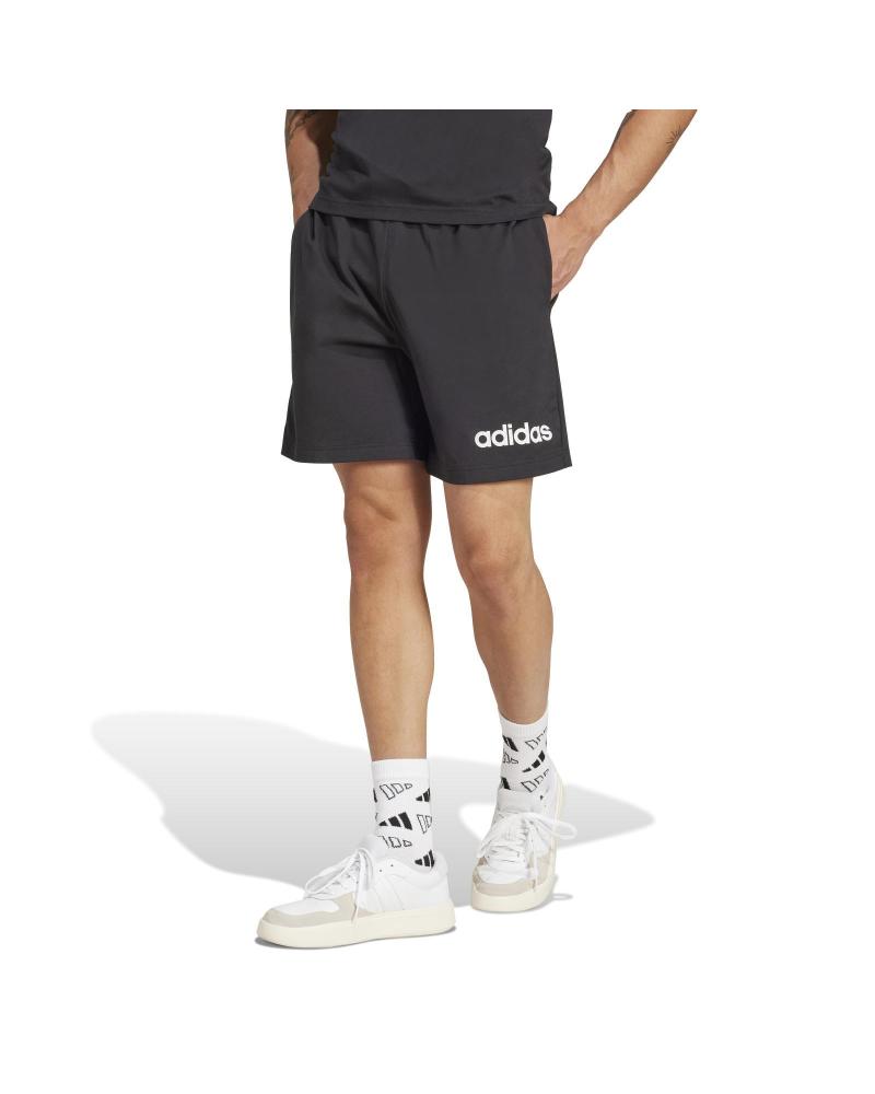 ADIDAS LINEAR SHORT JE9012 - PANTALÓN CORTO DEPORTIVO NEGRO HOMBRE NEGRO
