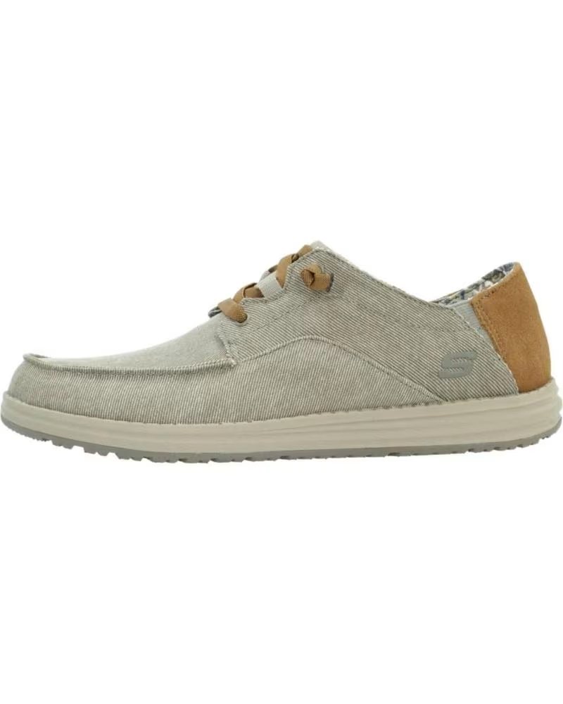 Skechers Informales Hombre Modelo Melson - Moc Toe Color Marron Claro Tpe