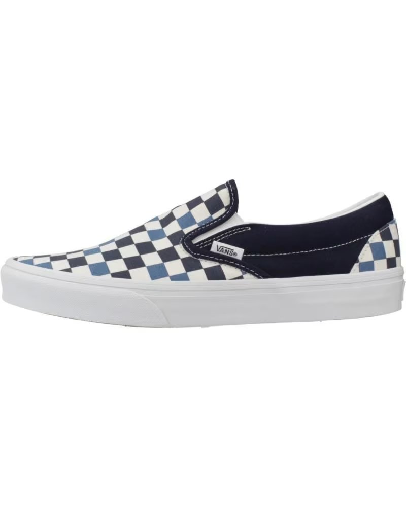 Vans Off The Wall Mocasines Hombre Vans Modelo Classic Slip-on Color Azul Navy