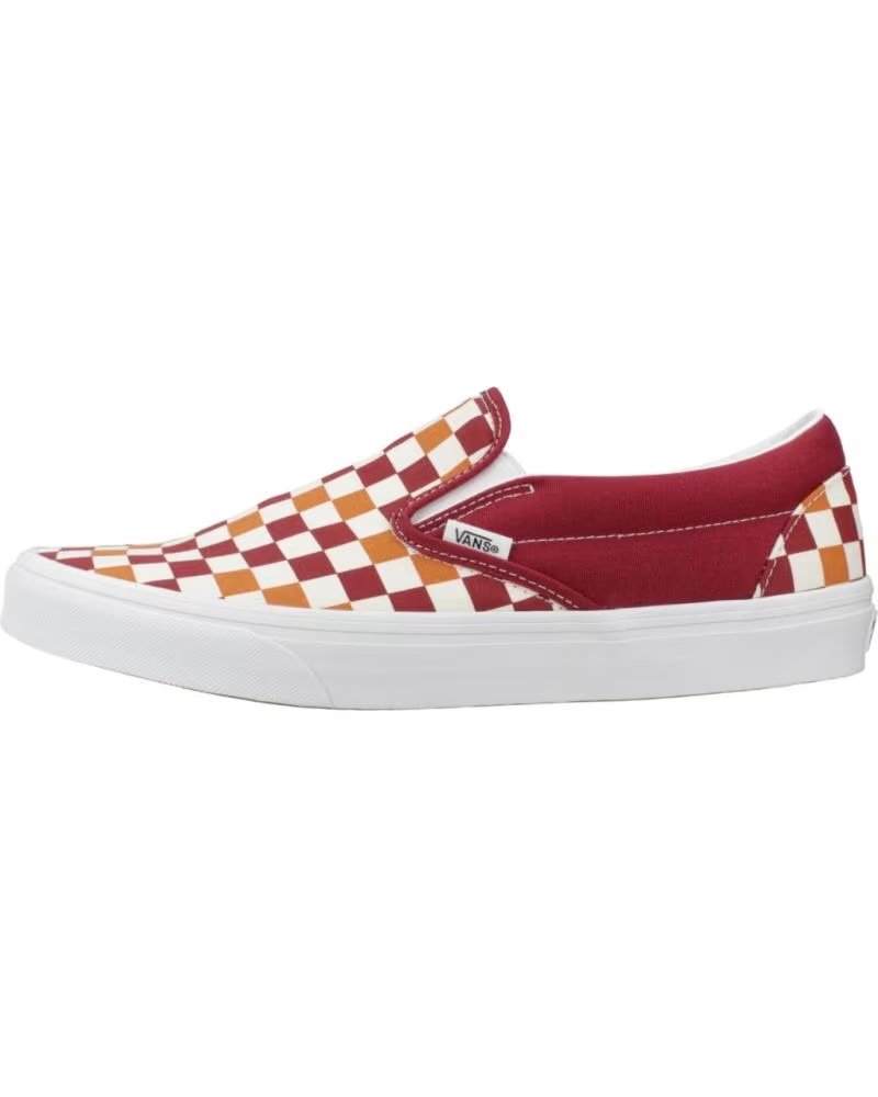 Vans Off The Wall Mocasines Hombre Vans Modelo Classic Slip-on Color Rojo Red