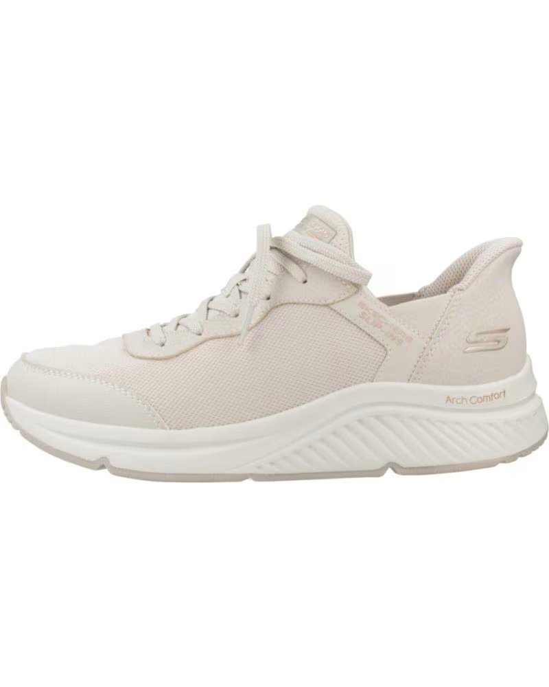 Skechers Zapatillas Mujer Modelo Bobs Arch Comfort B Color Beis Nat