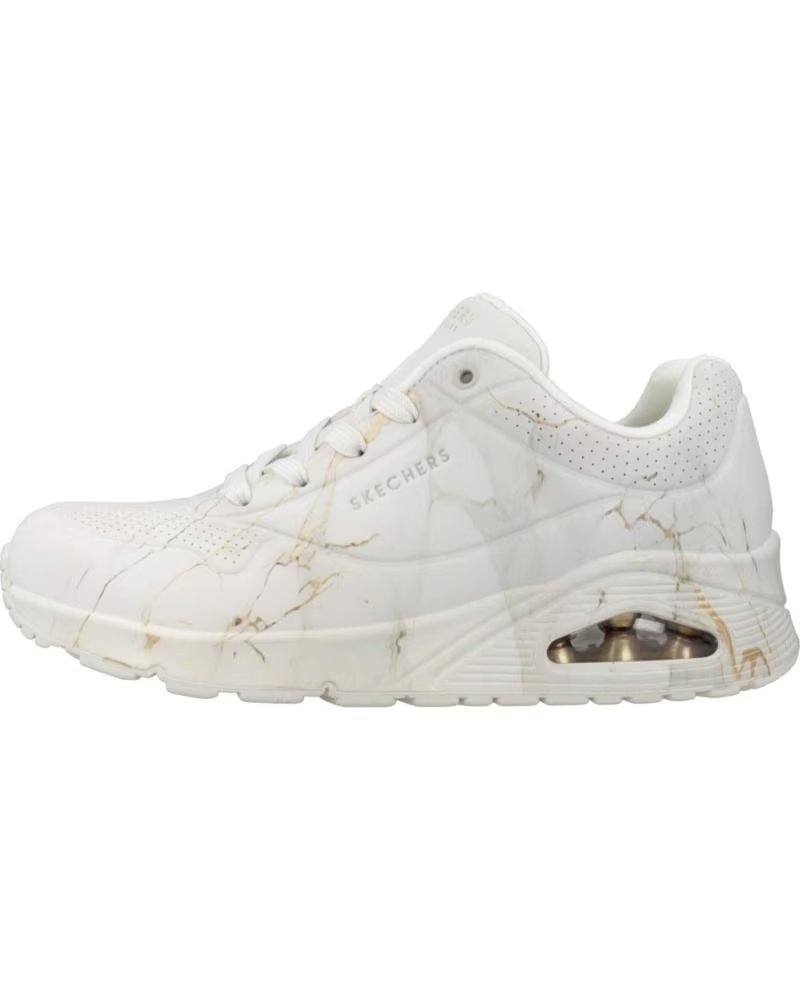 Skechers Zapatillas Mujer Modelo Uno Color Blanco Ofwt