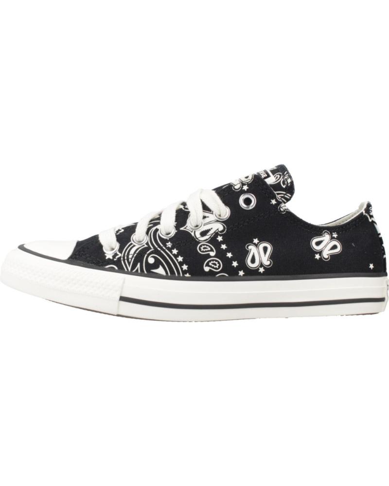 CONVERSE ZAPATILLAS MUJER MODELO CHUCK TAYLOR ALL STAR PAISLEY COLOR BLACK