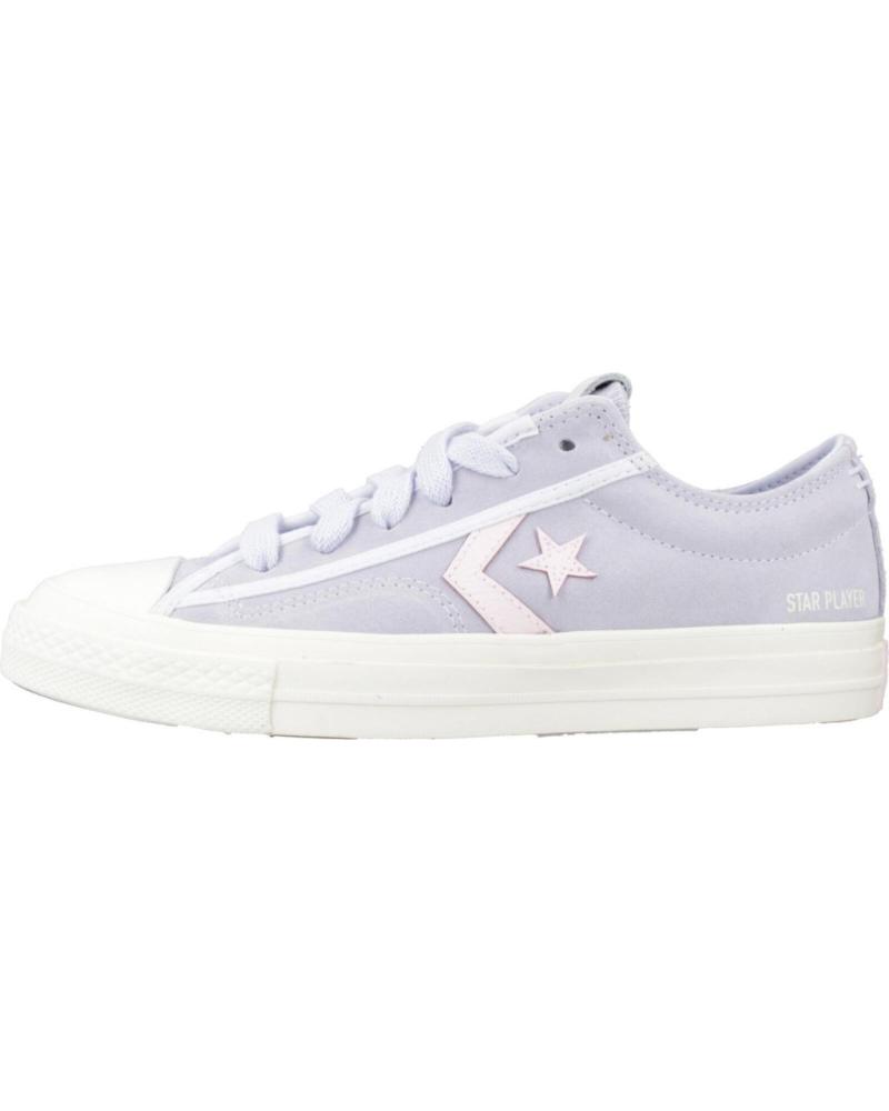 CONVERSE ZAPATILLAS MUJER MODELO STAR PLAYER 76 SUEDE COLOR VIOLETA B BLBRRICE