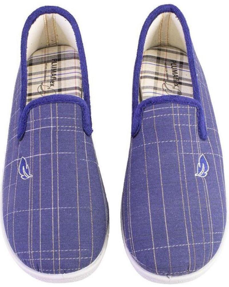 PLUMAFLEX 12377 ZAPATILLAS DE CASA DE HOMBRE AZUL MARINO