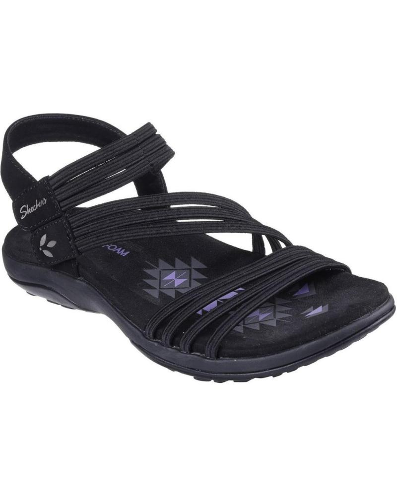 SKECHERS 163573 SANDALIAS DE MUJER NEGRO