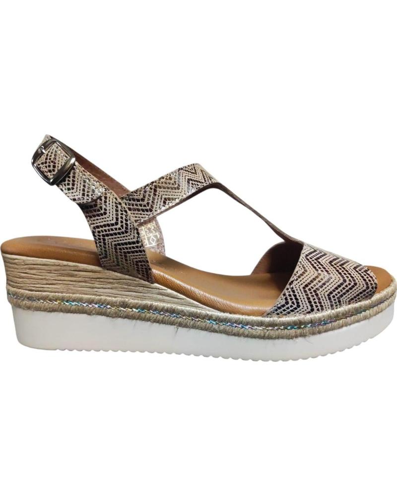 MAWEN SANDALIA CON CUNA MEDIA Y PLANTA DE GEL COMODIDAD Y ESTILO VARIOS COLORES