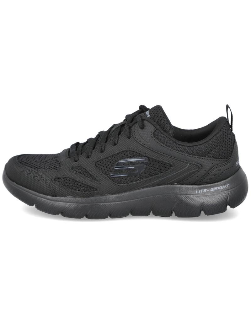 ZAPATILLAS SKECHERS MD52812 NEGRAS PARA HOMBRE NEGRO