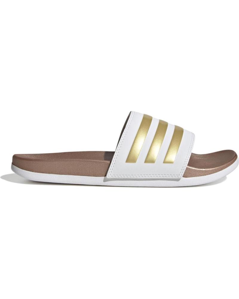 ADIDAS CHANCLA PALA WOMAN ADID W-ADILETTE CONFOR ORO ADCEWXX BLANCO