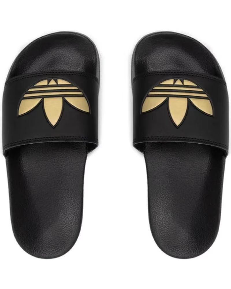 Adidas Adilette Lite Core Black Matte Gold Negro