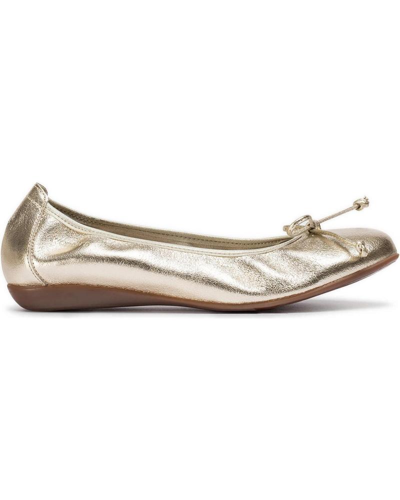 WONDERS BAILARINAS PLANAS BO A-61112 PLATINO