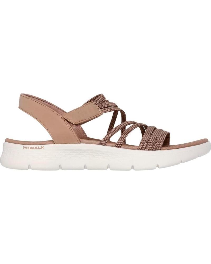 SKECHERS 141473 GO WALK FLEX SANDAL - SUBLIME SANDALIAS BEIGE