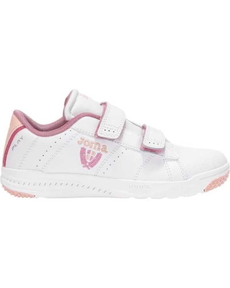 Joma Blanco Rosa De Deportivos Blanco Play Jr