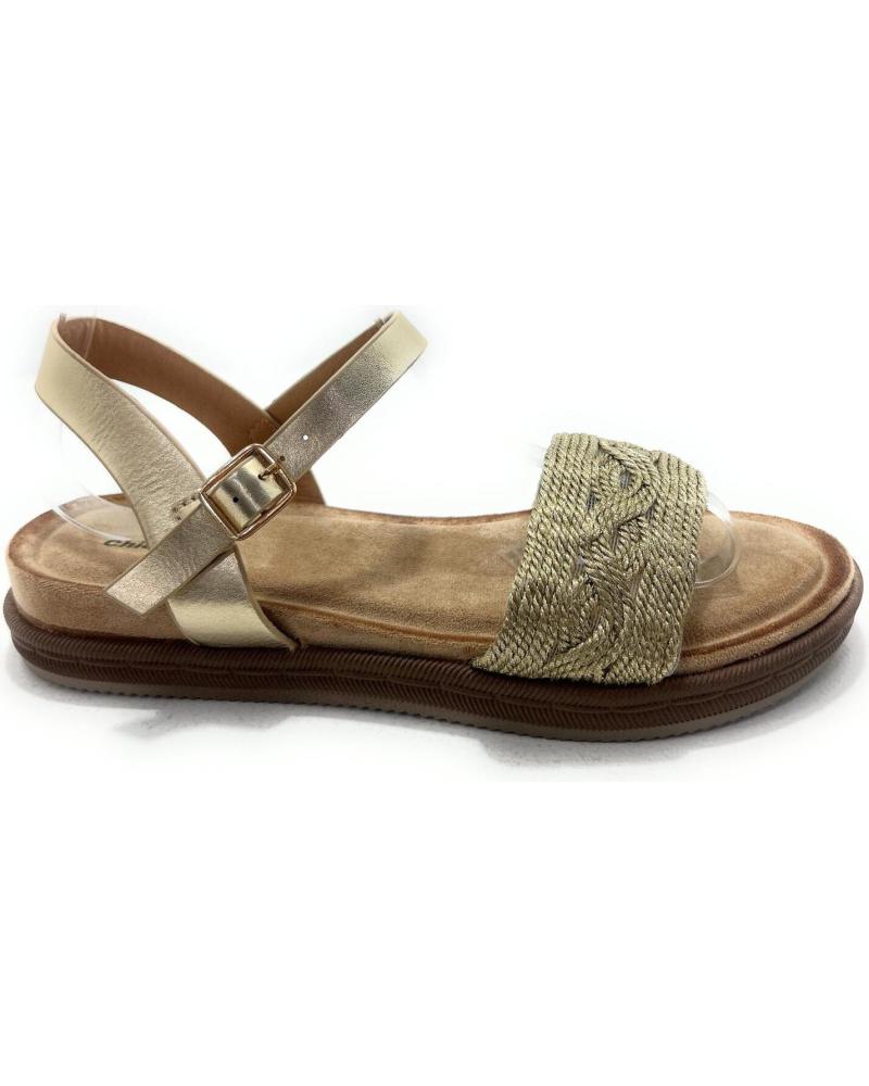 CHIC VISION SANDALIAS CONFORT HEBILLA PLANTA RELAX AMARILLO