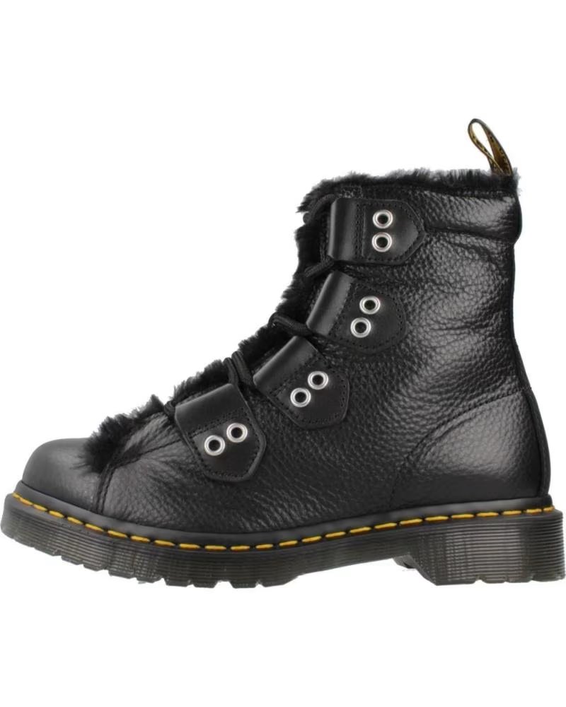 Dr Martens Botas Mujer Modelo Wanama Color Negro Black