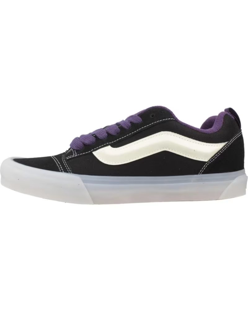 Vans Off The Wall Zapatillas Hombre Vans Modelo Knu Skool Color Negro Blkprp