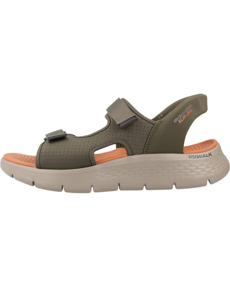 SANDALIAS SKECHERS SLIP-INS GO WALK FLEX OLV