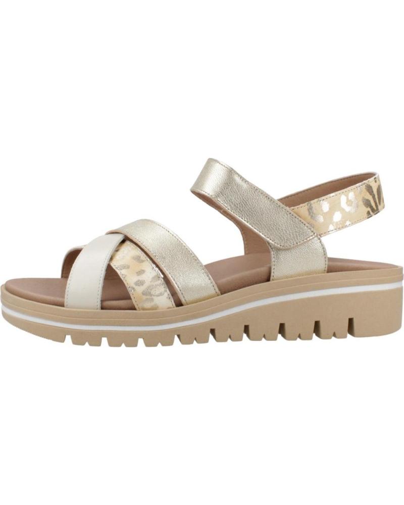 Sandalias de Mujer PIESANTO SANDALIA VELCRO BEIGE