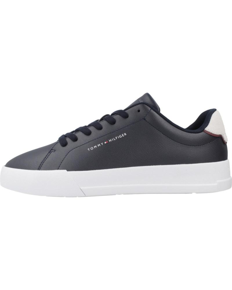 ZAPATILLAS TOMMY HILFIGER TH COURT LTH DETAIL ESS MARINO SKY HOMBRE SKY