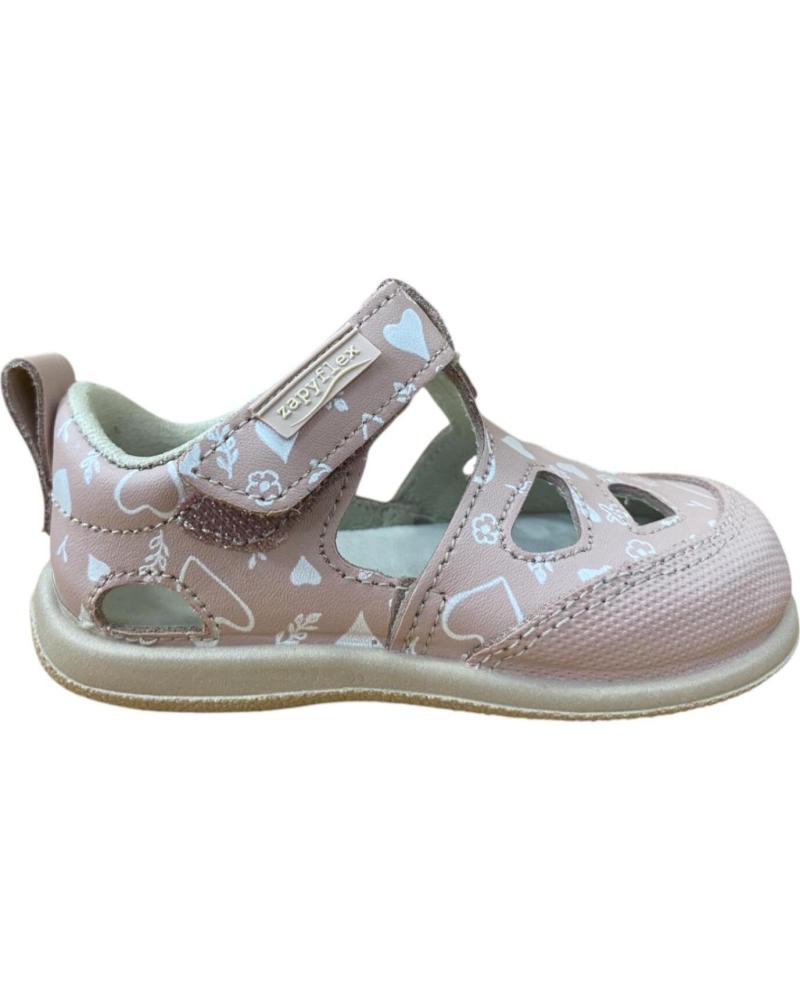 ZAPY SANDALIA BAREFOOT ROSA