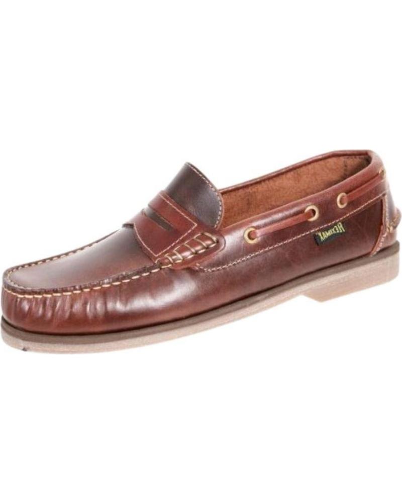 de URBAN ZAPATOS MOCASINES HOMBRE FLEXIMAX BICOLOR VARIOS 2510 MARRON