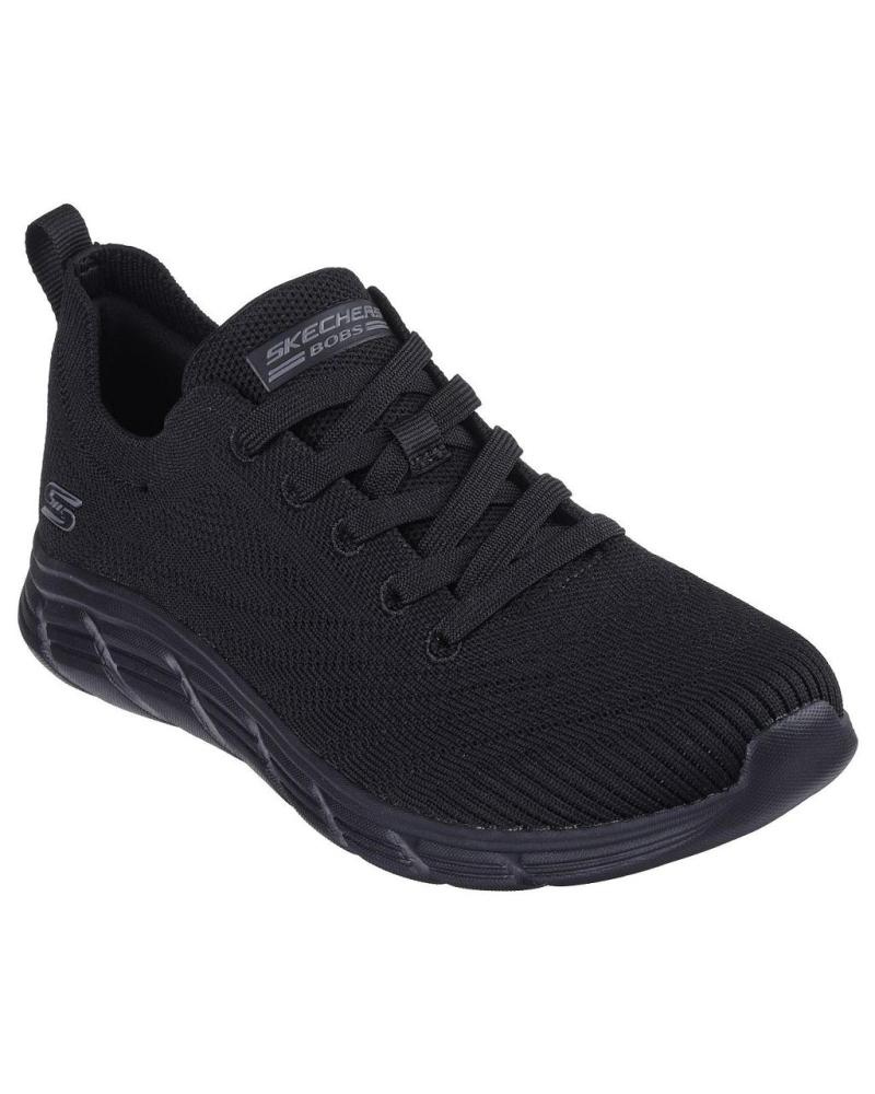 SKECHERS 117591 ZAPATILLAS CASUAL DE MUJER NEGRO