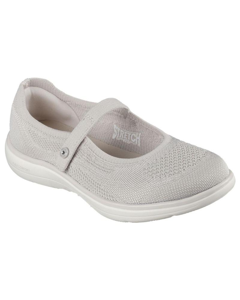 SKECHERS 138480 MARY JANES DE MUJER BEIGE