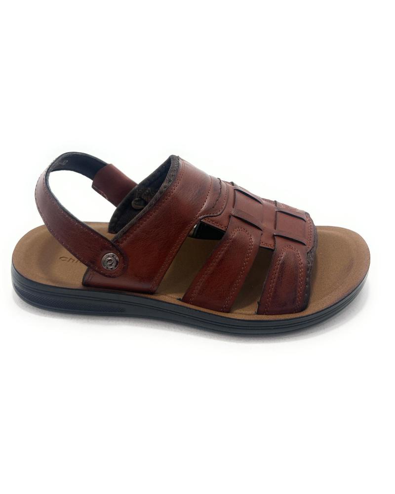 CHIC VISION SANDALIAS CABALLERO TIRA PALA QUITA PON MARRóN