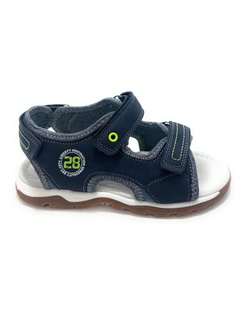 BUBBLE BOBBLE SANDALIAS SPORTS NINO PEGUE ABIERTAS AZUL