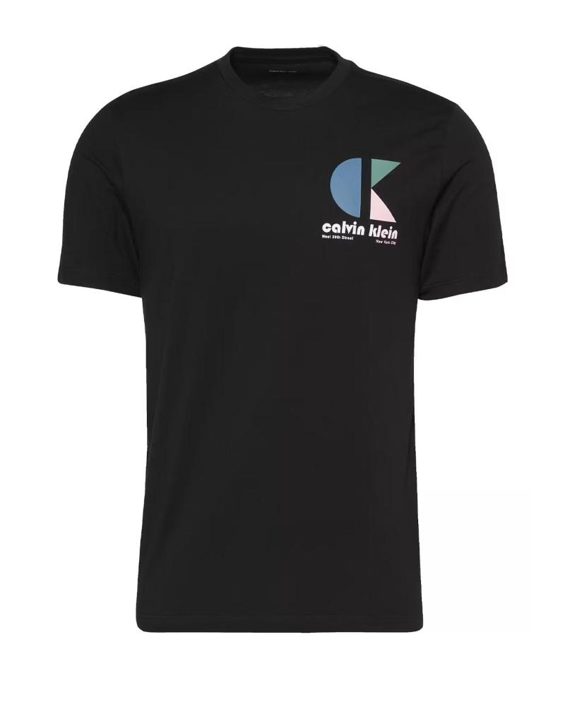 CALVIN KLEIN CAMISETA NEGRA CK BH LOGO GRAPHIC TEE NEGRO
