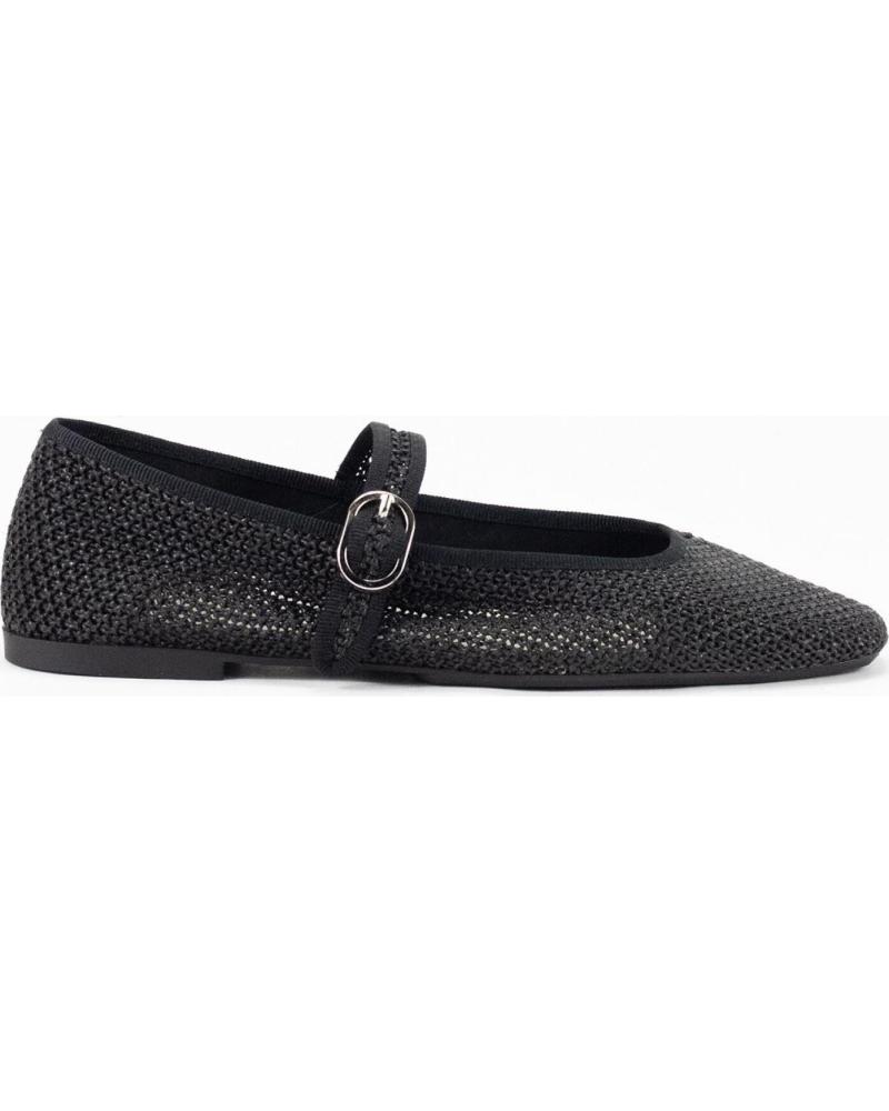 KESLEM BAILARINAS PARA MUJER DE COLOR NEGRO