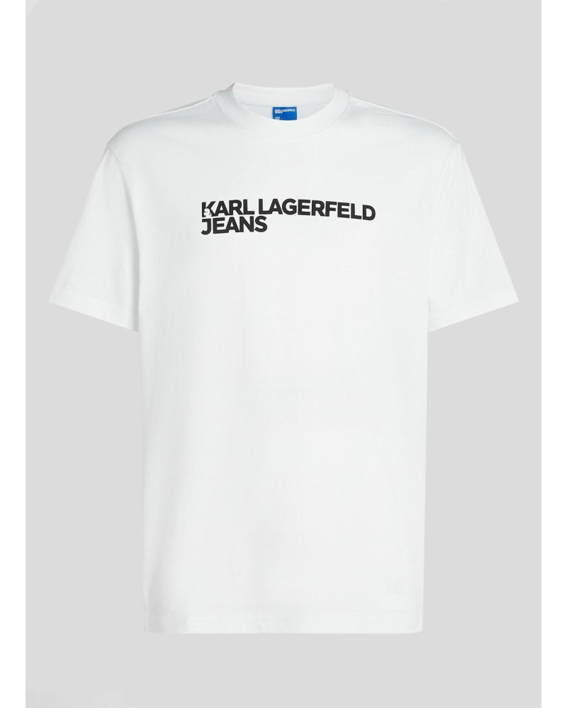 KARL LAGERFELD CAMISETA REGULAR ESSENTIAL TEE A1M17002 BLANCA BLANCO