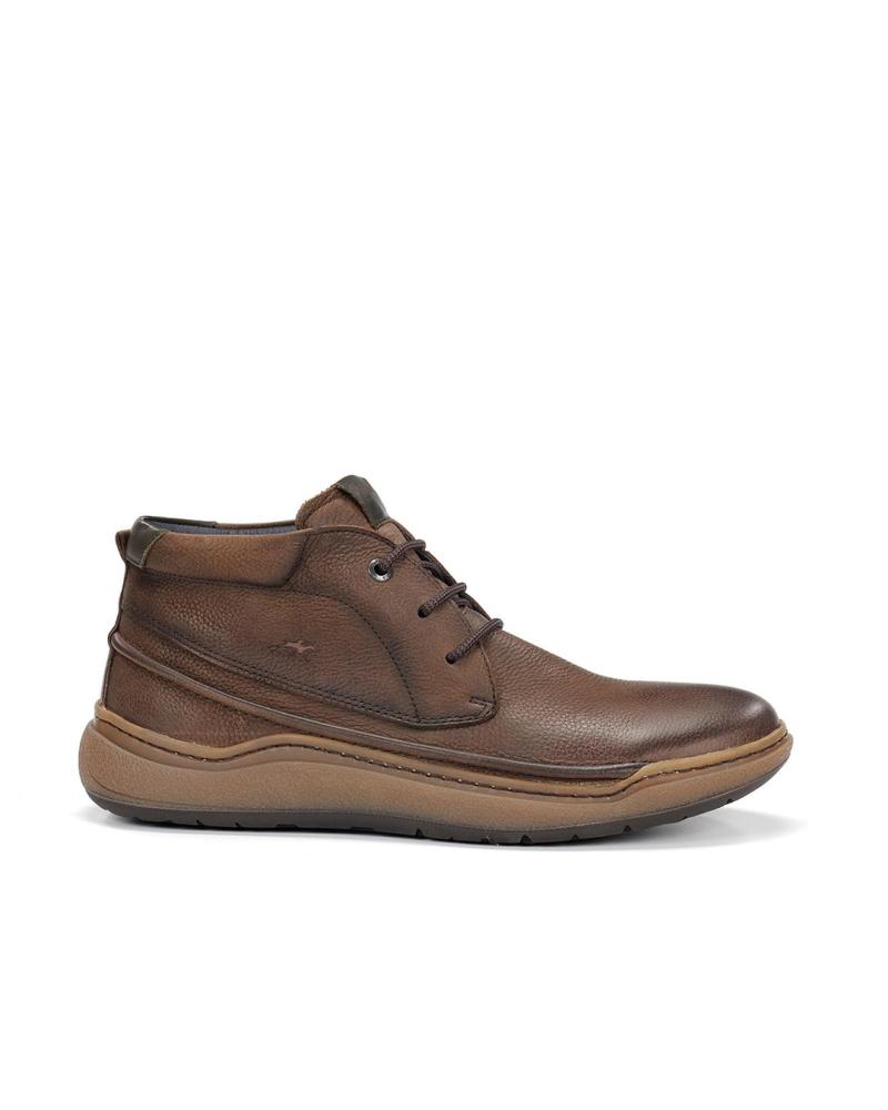 BOTINES CASUAL HOMBRE FLUCHOS F2034 PIEL MARRÓN MARRON