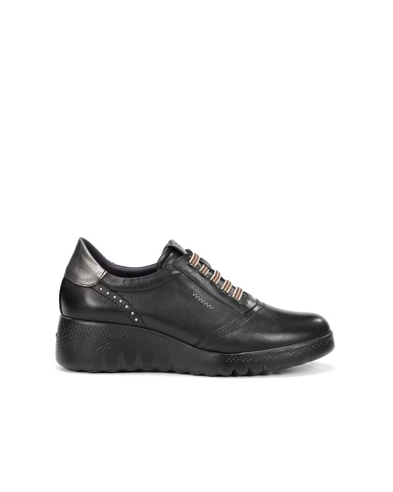 FLUCHOS F2096 ZAPATO CASUAL DE PIEL CON CUÑA