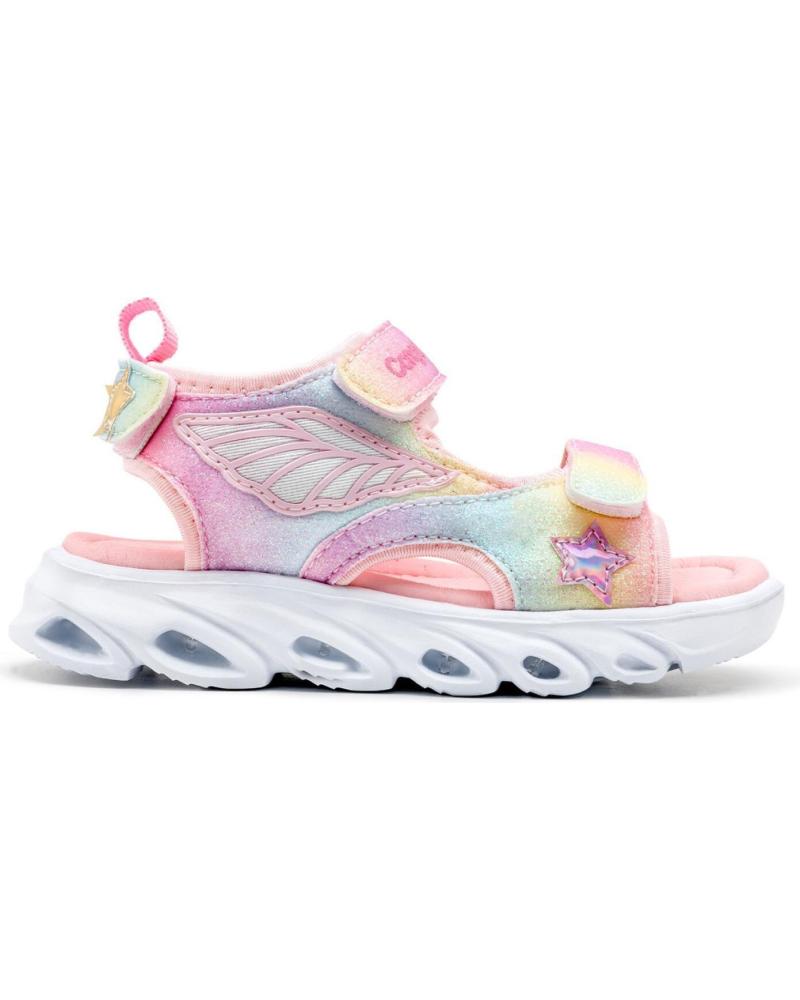 CONGUITOS SANDALIA SPORT VELCROS MULTI LIGHT MULTICOLOR