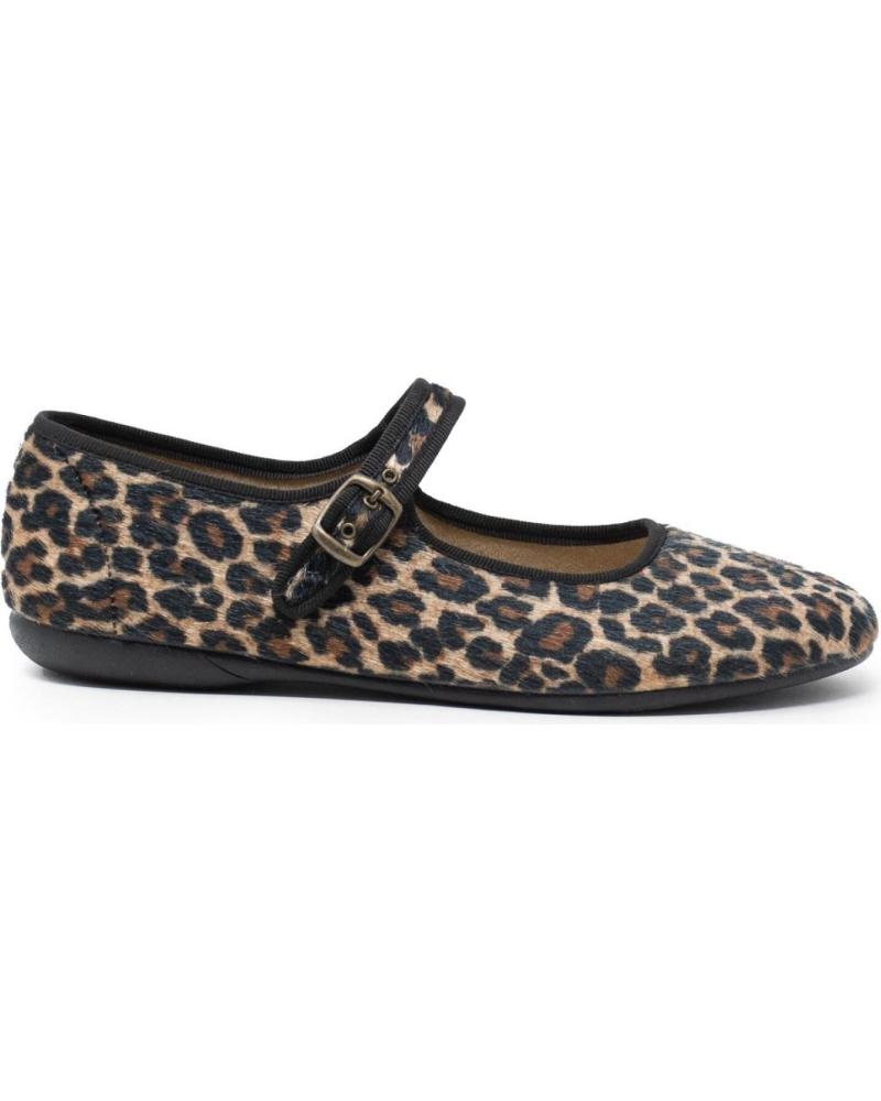 de BATILAS MERCEDITA HEBILLA LEOPARDO CAMEL