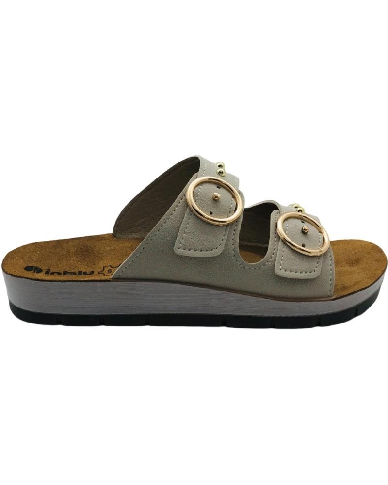INBLU SANDALIA MUJER ESTILO CHANCLA CP000054 HIELO
