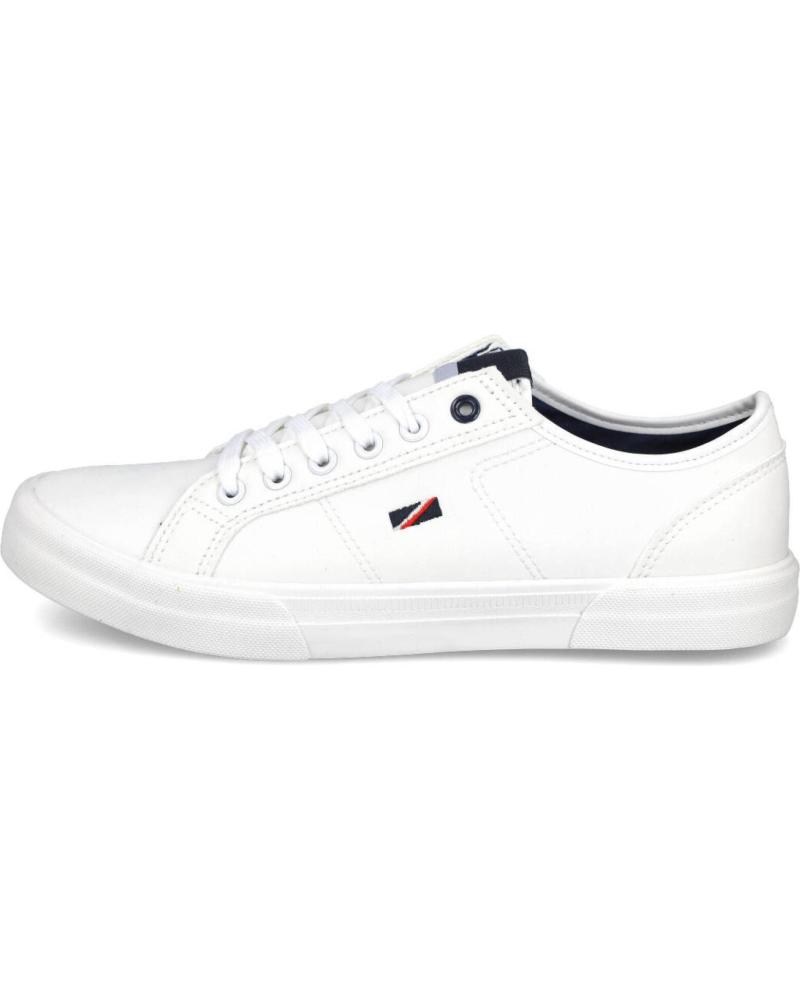 L&R SHOES ZAPATILLAS CASUAL URBANAS FC-65 BLANCAS PARA HOMBRE BLANCO