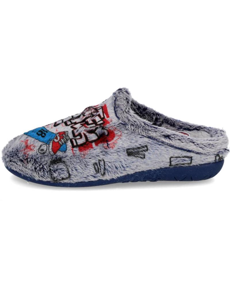 ZAPATILLAS DE CASA BUBBLE BOBBLE NIÑO MODELO 8131 MARINO MARINO