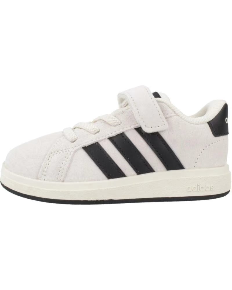 Adidas Zapatillas Nino Modelo Grand Court 00S el Color Blanco Blama Blamar