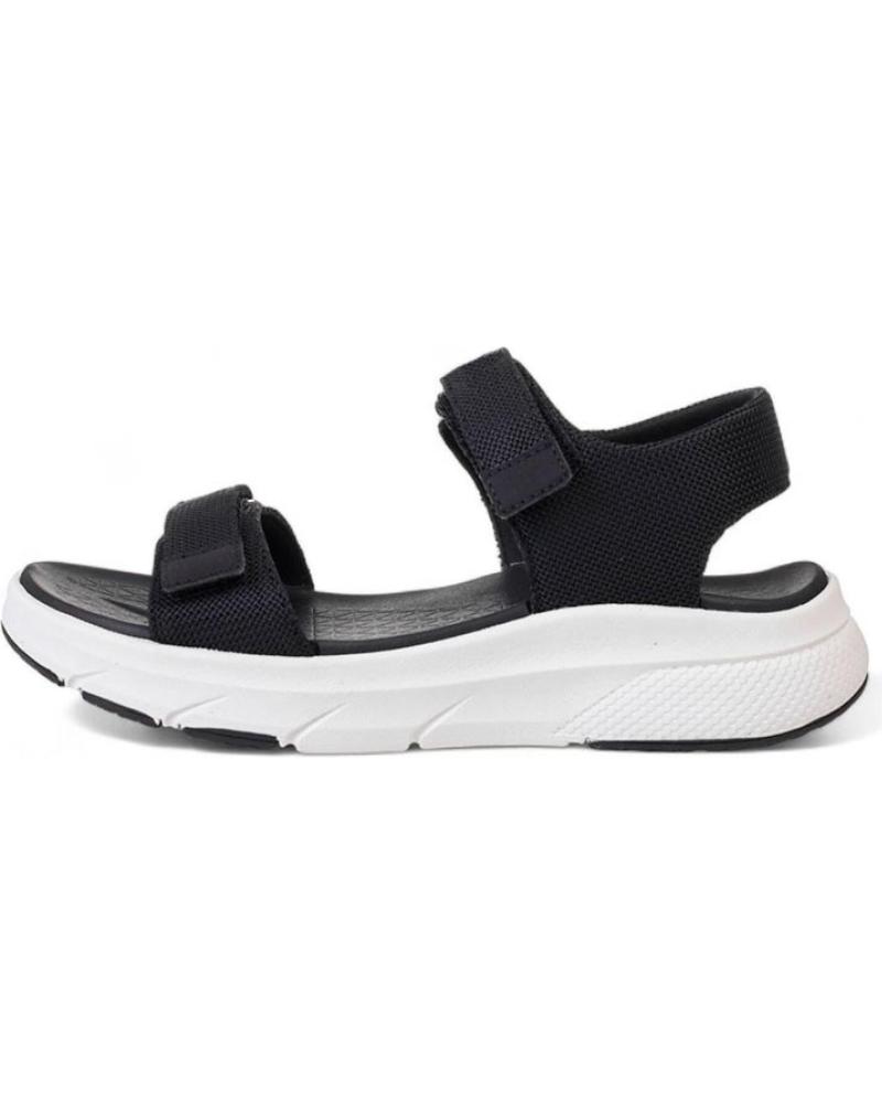 SANDALIA JOHN SMITH PEXIR 505209 NEGRA PARA MUJER NEGRO