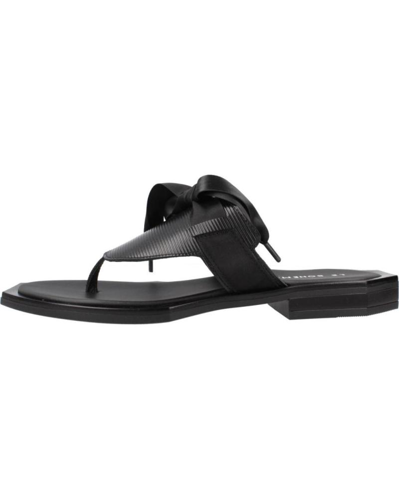 LE BOHEMIEN SANDALIAS LE BOHÉMIEN SC16 CON DETALLE DE LAZO NERO