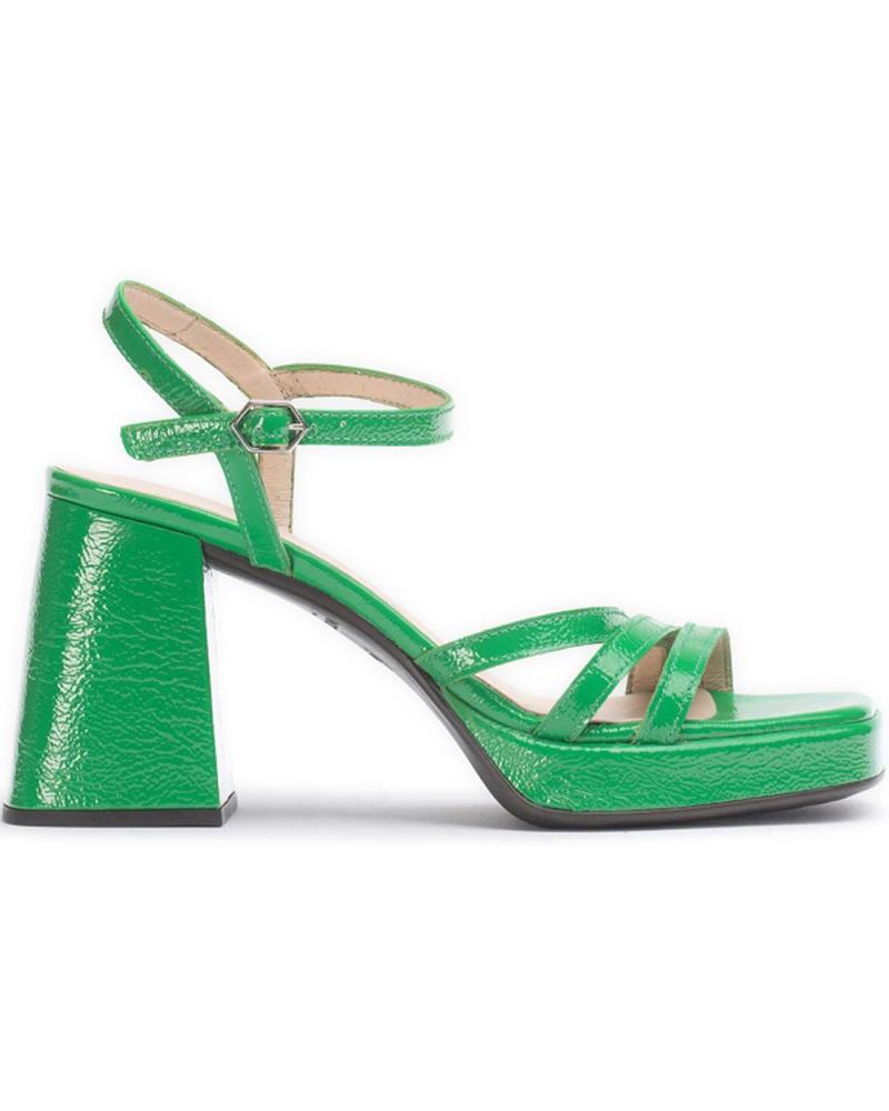 WONDERS SANDALIAS CON TACON LOVE M-5303 JADE