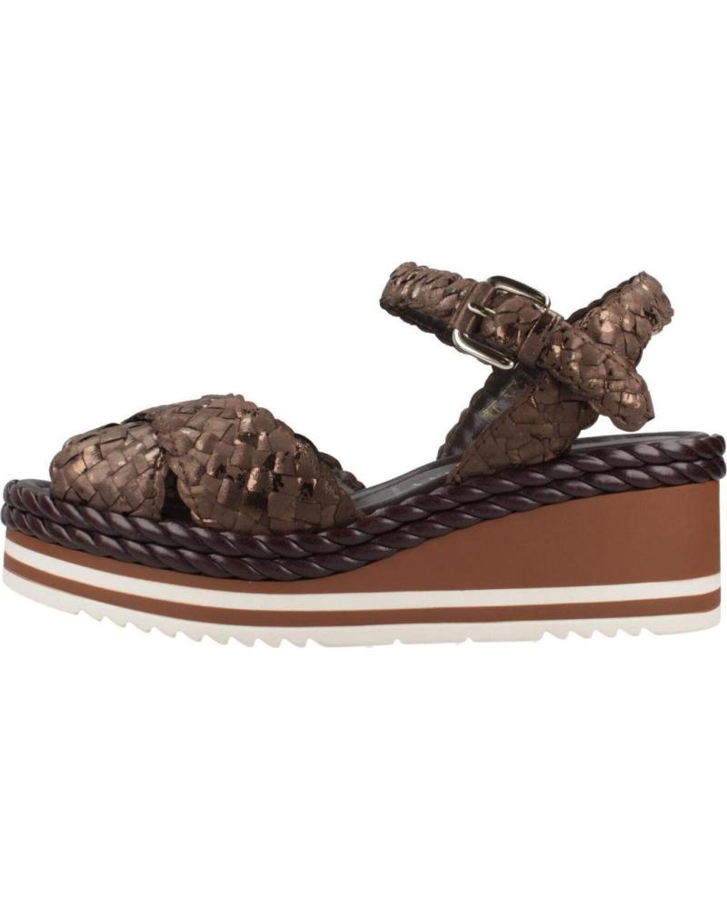 PONS QUINTANA SANDALIAS MUJER MODELO PADOVA COLOR MARRON G79