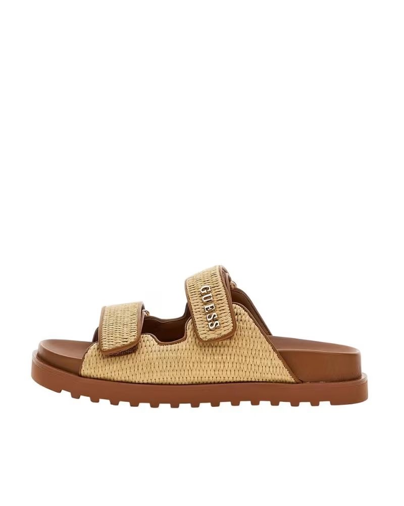 Sandalias Guess Fadelize Fljfde con Tiras Ajustables Marrón