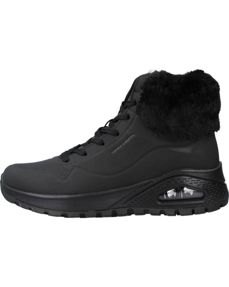 BOTINES SKECHERS UNO RUGGED FALL AIR NEGROS 167274-BBK BBK NEGRO