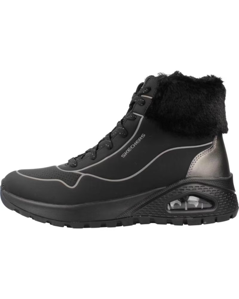 Skechers Skechers Uno Rugged - Fall Sh - Negro Bkp Bkpw