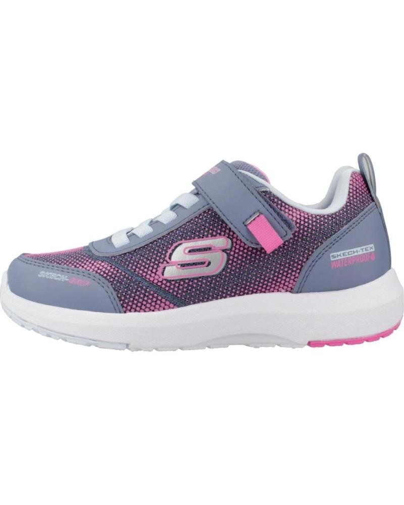 ZAPATILLAS SKECHERS DYNAMIC TREAD - JOUR 303387L MALVA CON CIERRE ADHERENTE CCPK